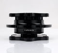 NRG Quick Release SFI SPEC 42.1 - Shiny Black Body / Shiny Black Ring