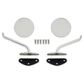 67-69 CHVY MIRROR SET-SS-ROUND/SMOO