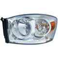 LH HEADLAMP ASSY COMPOSITE; NEW STYLE; RAM 1500 0708