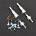 Goodridge Fuel Line Coupling for 1/4in ID Hose (202-04)