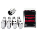 McGard 5 Lug Hex Install Kit w/Locks (Cone Seat Nut) M12X1.25 / 13/16 Hex / 1.28in. Length - Chrome