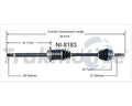 NEW CV AXLE