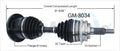 NEW CV AXLE