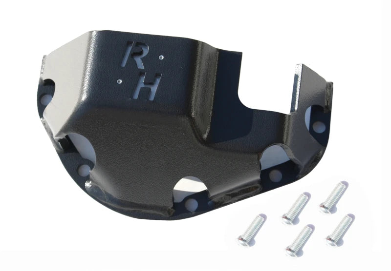 Rock Hard black differential cover