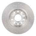 Brembo 06-09 Audi A3/A3 Quattro/2015 Q3/06-11 GTI Rear Premium Xtra Cross Drilled UV Coated Rotor