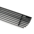 Billet Bumper Grille Black Aluminum 1 Pc Insert