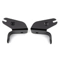 Front Bumper Top LED Bracket Black Mild Steel Bolt-on no drilling required to mount (1) 30 Inch Straight Single Row ZROADZ or Similar Style LED Light Bar