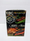 EBC 93-96 Volkswagen Eurovan 2.5 Solid Rotors Greenstuff Front Brake Pads
