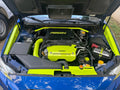 PERRIN 15-21 Subaru WRX/STI Radiator Shroud (With OEM Intake Scoop) - Neon Yellow