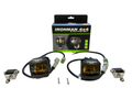 2" 10W LED FOG LIGHTS, WHITE (2-PAC