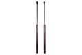 Carbon Reproductions Kevlar Fiber Hood Dampers (Black / Red) - 15 WRX / STI