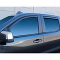 1920 SILVERADO/SIERRA 1500 CREW CAB WIND DEFLECTOR 4PC MATTE BLACK
