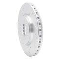 DFC 06-10 Pontiac Solstice Front Left Drilled & Slotted Silver Brake Rotor