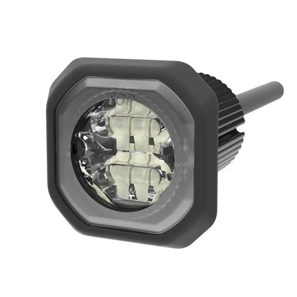 DIRECTIONAL LED SINGLE COLOR FLUSH MOUNT 29 FLASH PATTERNS 1224VDC WHITE