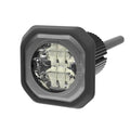 DIRECTIONAL LED SINGLE COLOR FLUSH MOUNT 29 FLASH PATTERNS 1224VDC WHITE