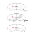 DBA 2017+ Mitsubishi Eclipse Cross SP Performance Front Brake Pads