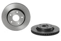 Brembo 07-17 Jeep Wrangler/2018 Wrangler JK Front Premium UV Coated OE Equivalent Rotor