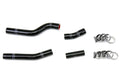 HPS Performance Black Reinforced Silicone Radiator Hose Kit Coolant for Yamaha 07-09 WR450F