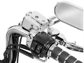 Kuryakyn Handlebar Control Dress Up Kit Chrome
