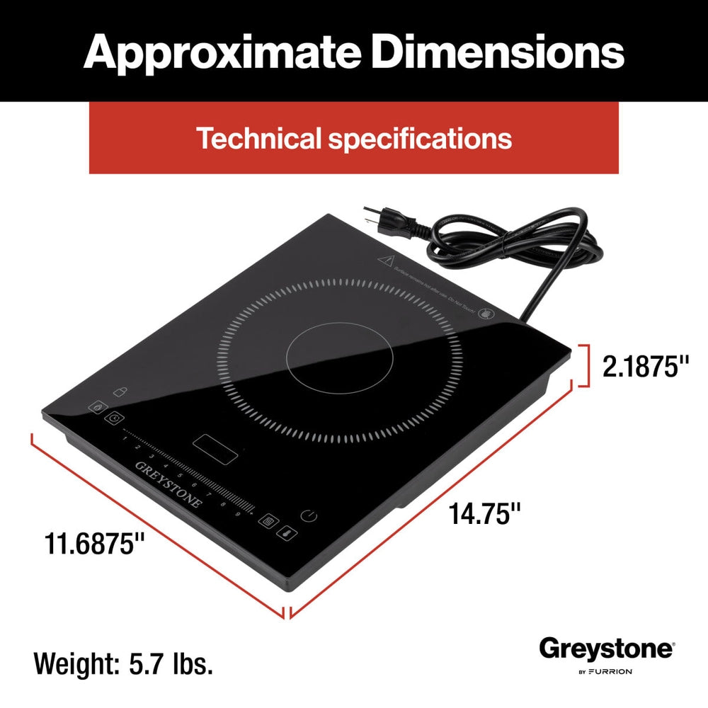 GREYSTONE SINGLE BURNER INDUCTION C