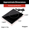 GREYSTONE SINGLE BURNER INDUCTION C