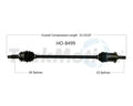 CV AXLE SHAFT