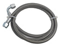 Fragola -6AN Hose Assembly Straight x 90 Degree Steel Nut 60in
