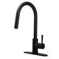 STREAMLINE PULLDOWN RV KITCHEN FAUCET MATTE BLACK