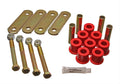 Energy Suspension Ford Heavy Duty Shackle Set - Red