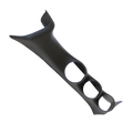 Autometer 08-10 Ford Super Duty 52mm Black Triple Pillar