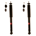 KYB shock absorber installed view