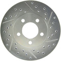 StopTech Select Sport 94-00 Ford Taurus / 94-95 Taurus SHO Slotted and Drilled Left Front Rotor