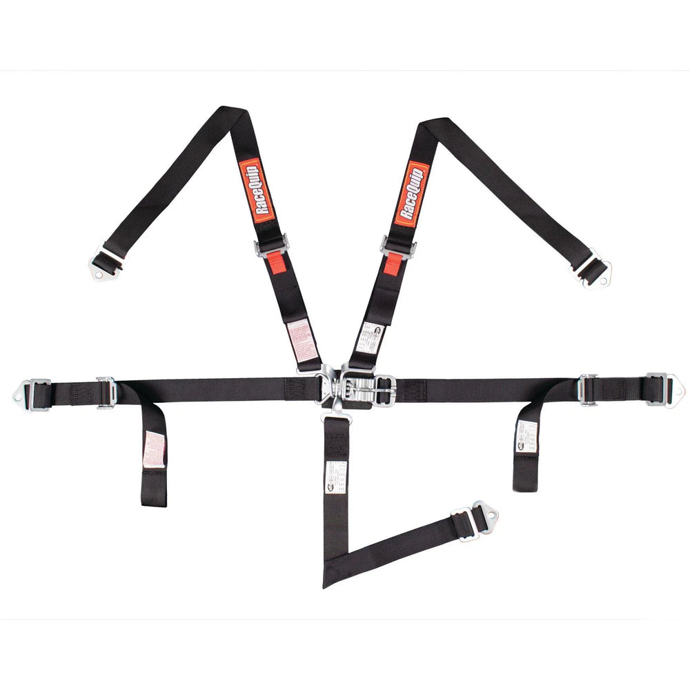 JR L & L 5PT HARNESS BLACK