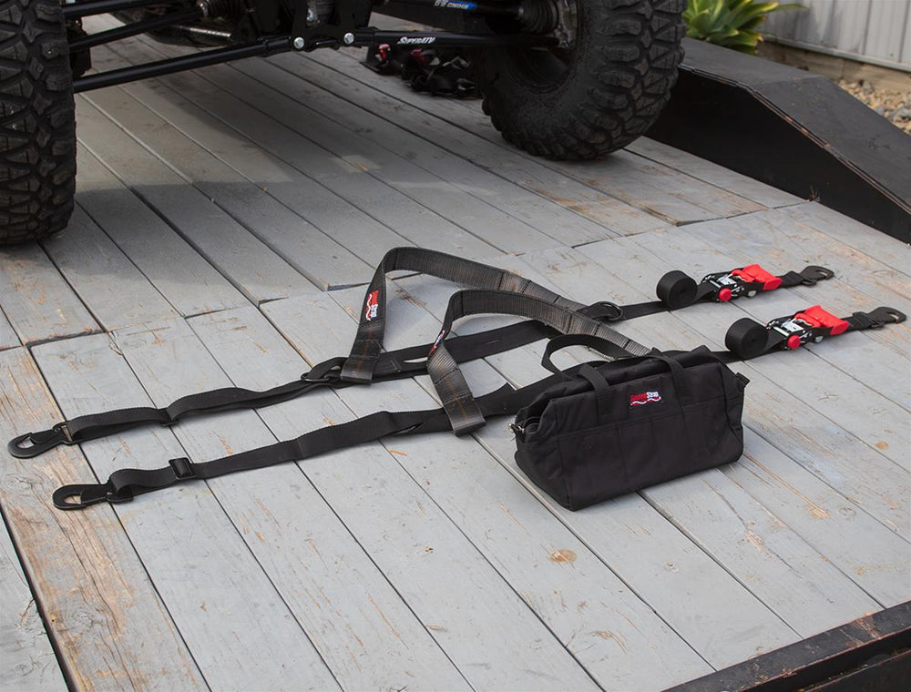 SpeedStrap Essential UTV Tire Bonnet Kit - Black