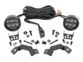 LED Light Kit | Ditch Mount | Black Series Round | 3.5 Inch | Amber DRL | Toyota LandCruiser (2024)