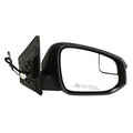 RH MIRROR OTR REAR VIEW LE; NORTH AMERICA BUILT; W/O SIGNAL LAMP; TEXTURED TOYOT