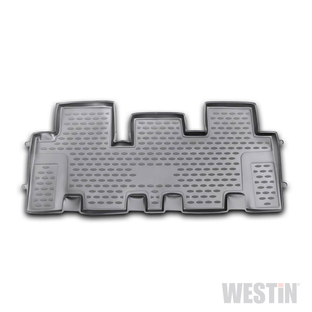 ~(12 lbs. 33X20X6)~ Profile Floor Liners 3rd Row Black Sorento 7 passenger 2011-2015