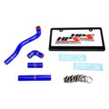 HPS Performance Blue Reinforced Silicone Radiator Hose Kit for Kawasaki 88-04 KX500