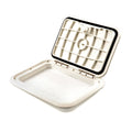 11IN X 15IN DESIGNER SERIES HATCH LIGHT GRAY