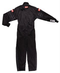 Black Suit Single Layer Kids X-Large Black Trim