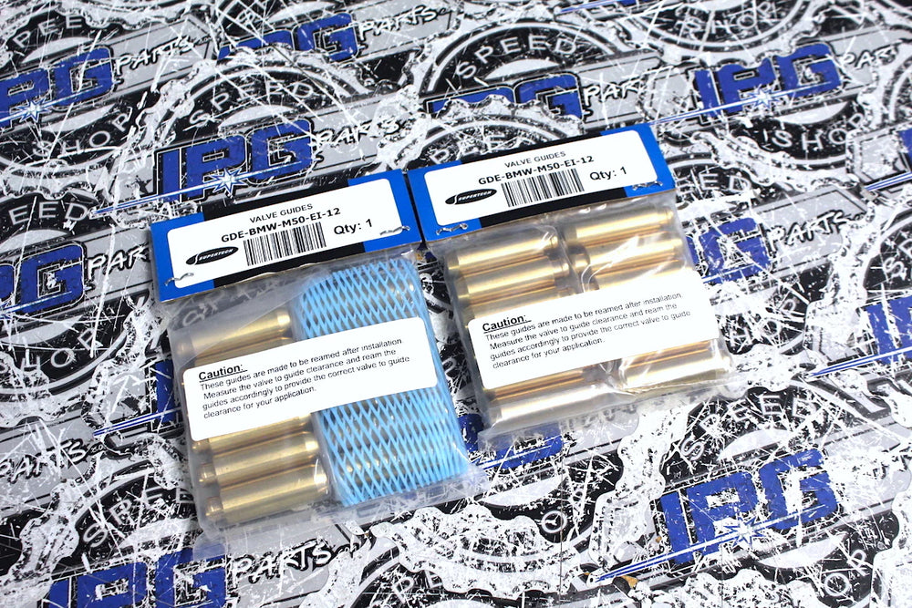 Supertech BMW M42/M50/S50/S52 Intake/Exhaust Valve Guide 6mm Stem 12.56mm OD - Set of 12