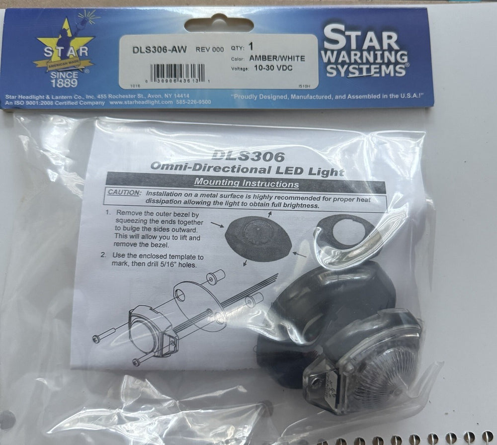 STAR WARNING red auto part