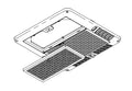 CHILL GRILLE ASSEMBLY (PKGD)