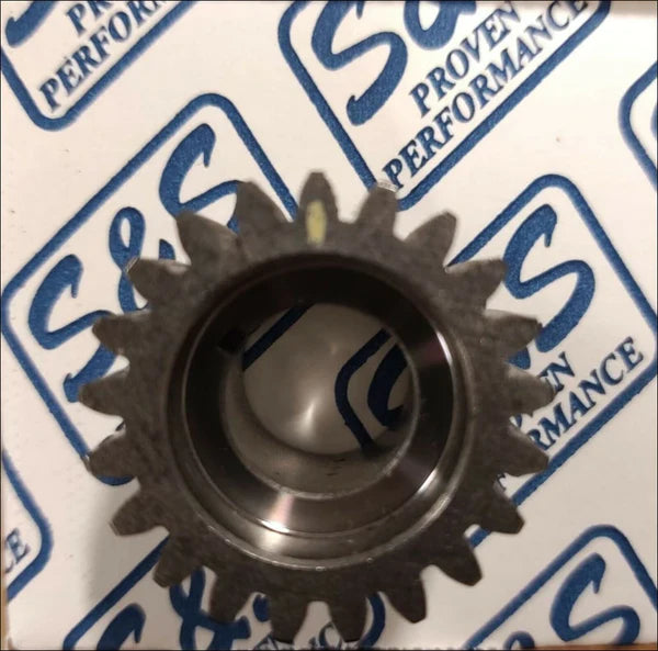 S&S Cycle 77-89 BT Pinion Gear - White