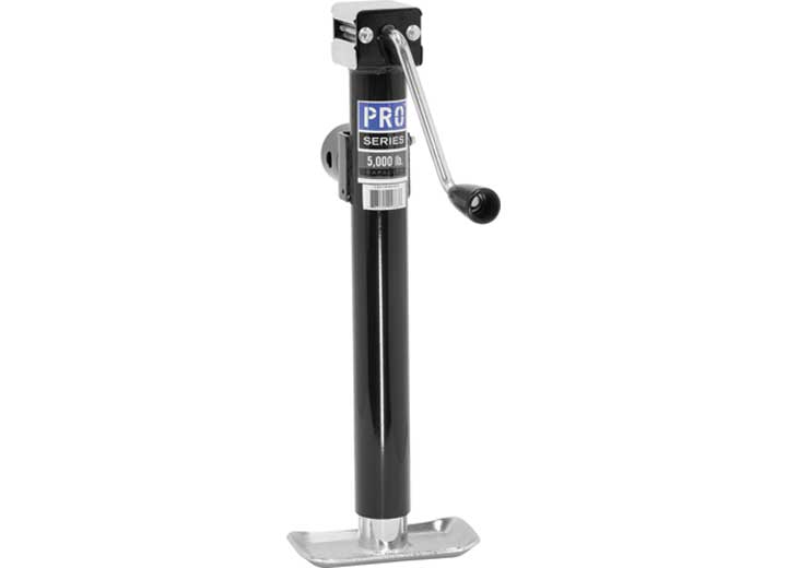 ROUND TRAILER JACK 5K WELDON SIDEWIND FOOTPLATE