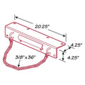 CHAIN PILE HOLDER GALVANI