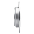 R1 Concepts Brake Rotor Drilled and Slotted Silver Fits Acura MDX