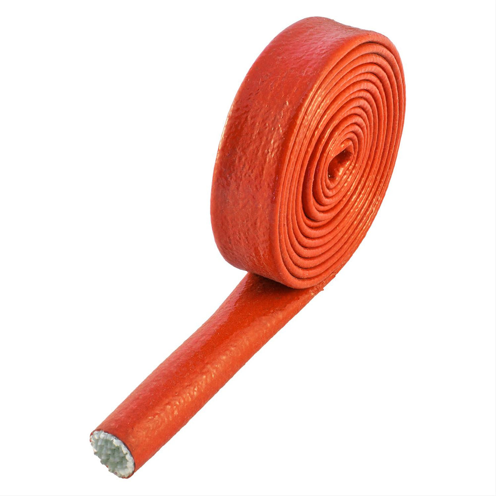 SILICONE COATED FIRE HEAT SHIELD SLEEVE FOR FUEL LINES BRAKE LINES WIRE LOOMS