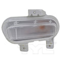 1922 JEEP RENEGADE HALOGEN TURN SIGNAL/PARKING LIGHT ASSEMBLY PLASTIC CLEAR FRONT LEFT