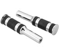 Bikers Choice Chrome Billet Three Band Replacement Pegs For Forward Controls